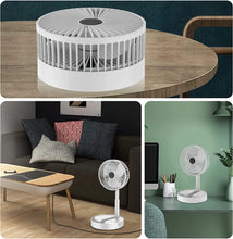 Load image into Gallery viewer, Powerful Rechargeable Table Fan
